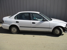 1997 HONDA CIVIC DX 4DR WHITE 1.6L AT A16346